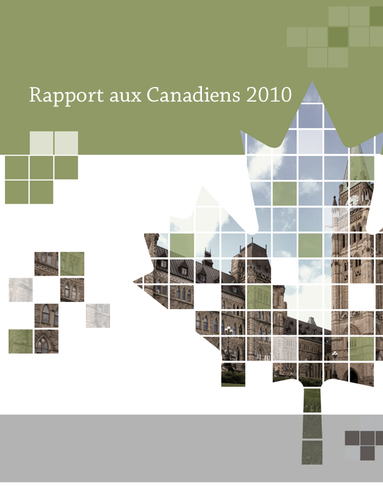 Rapport aux Canadiens 2010