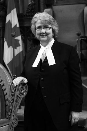 Photo d’Audrey O’Brien, greffiÃ¨re de la Chambre des communes