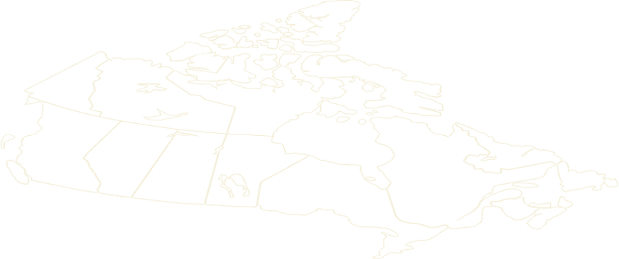 Carte du Canada incluant des données démographiques sur les députés.
