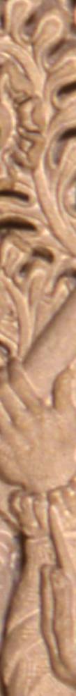 Section du bas relief intitulé Jacques Cartier dresse la carte des côtes du Saint-Laurent.