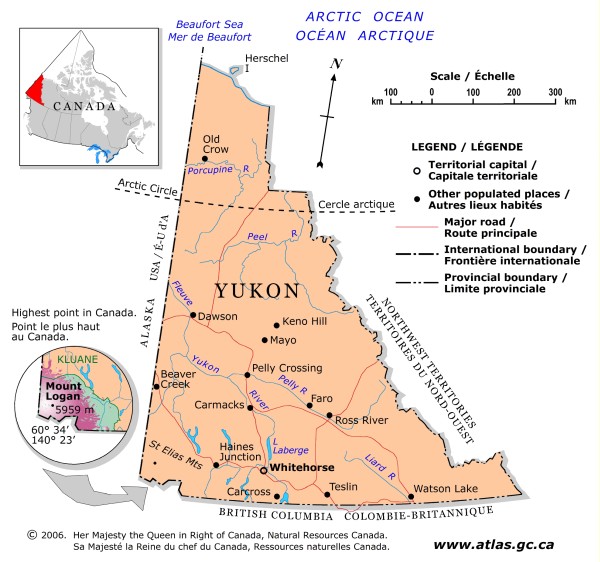 Yukon Map