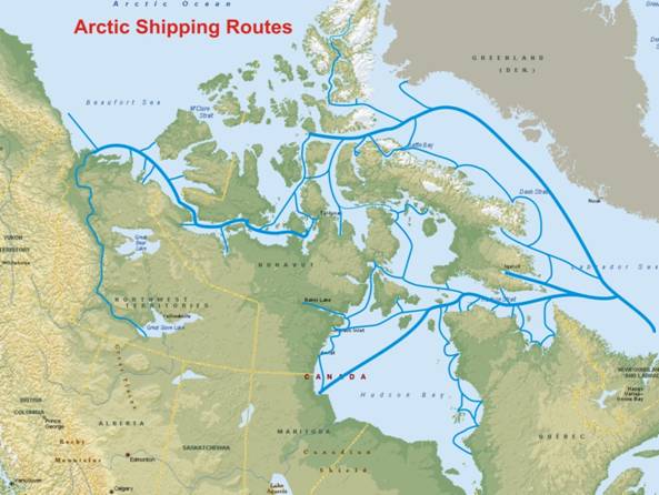 Arctic Shipping Routes