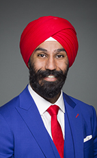 Photo - Raj Grewal - Click to open the Member of Parliament profile