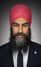 Photo - Jagmeet Singh - Cliquez pour accéder au profil du/de la député(e)
