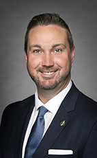 Photo - Branden Leslie - Click to open the Member of Parliament profile
