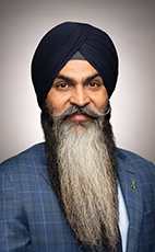 Photo - Amanpreet S. Gill - Cliquez pour accéder au profil du/de la député(e)
