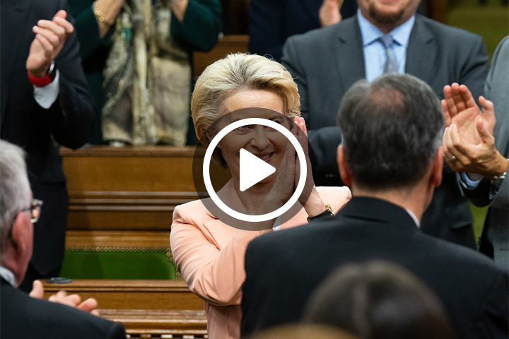 Allocution de Son Excellence Ursula von der Leyen, présidente de la Commission européenne