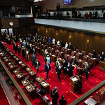 Un cortège d’honneur au Sénat pour la 25e Conférence des présidents d’assemblée du Commonwealth. Ottawa (Ontario) – le 7 janvier 2020