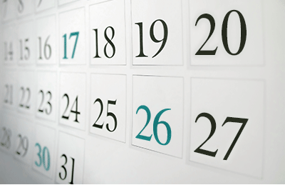 Cliquez pour voir le calendrier de la Chambre des communes