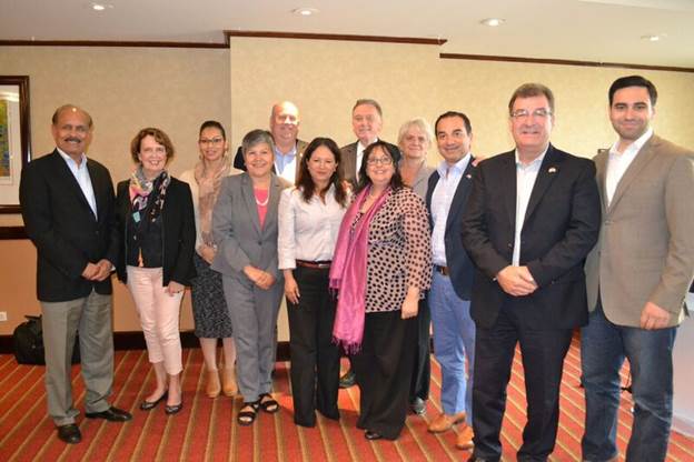 Rencontre avec le Groupe de travail interinstitutionnel pour les femmes, la paix et la sécurité, la ville de Guatemala, Guatemala, 31 août 2016.