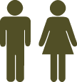 Pictogramme d’un homme et d’une femme