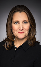 Photo - L’hon. Chrystia  Freeland