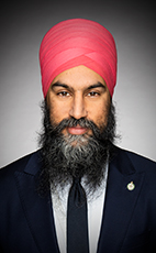 Photo - Jagmeet Singh - Cliquez pour accéder au profil du/de la député(e)