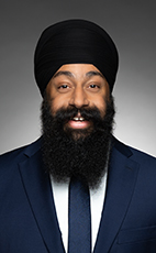 Photo - Jasraj Hallan - Cliquez pour accéder au profil du/de la député(e)