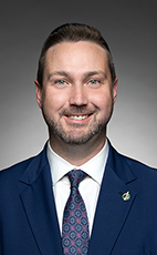 Photo - Branden Leslie - Cliquez pour accéder au profil du/de la député(e)