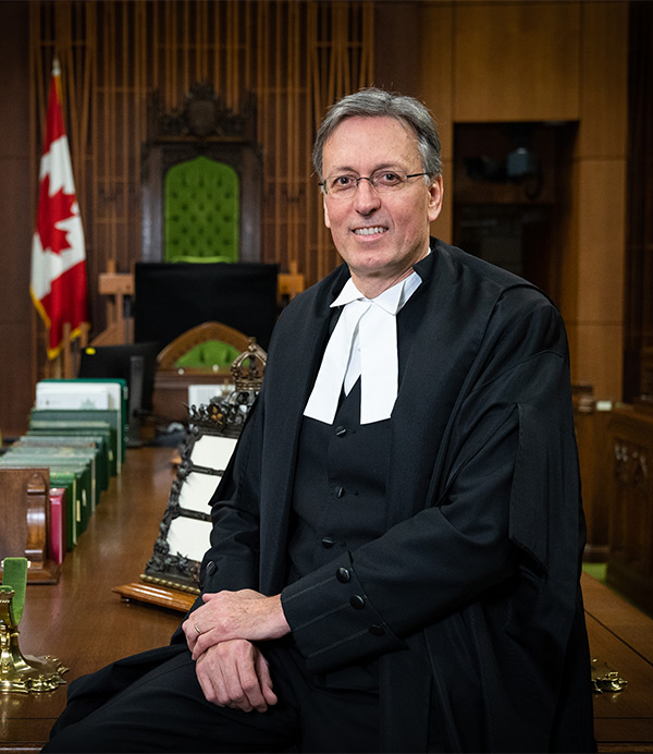 Eric Janse Greffier de la Chambre des communes